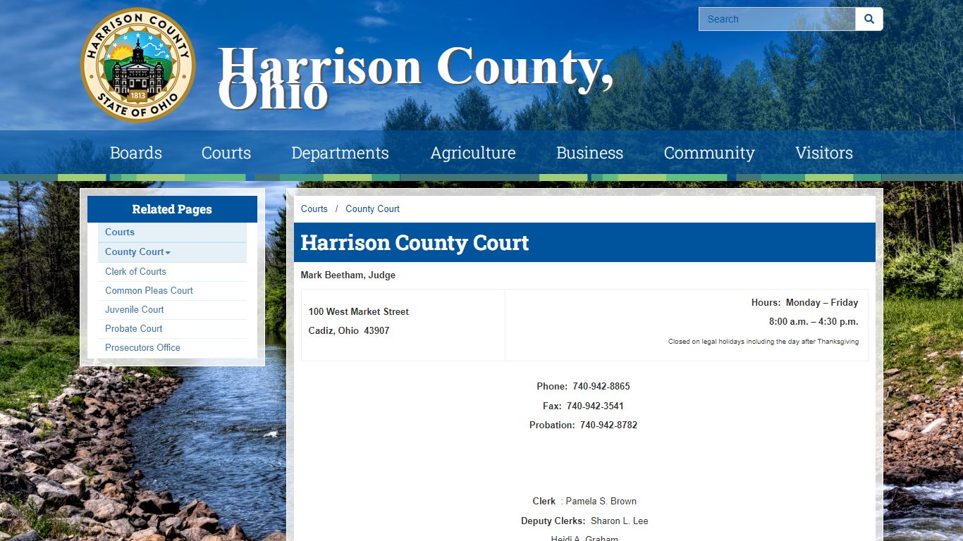 Harrison County Court